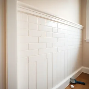 Jak położyć płytki na lamperii