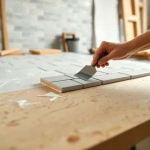 Jak położyć płytki na płycie OSB