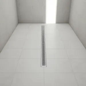 Jak położyć płytki pod prysznicem z odpływem liniowym