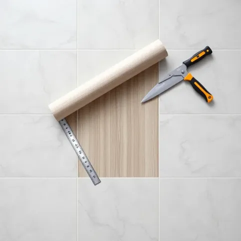 Jak położyć wykładzinę PCV na płytki