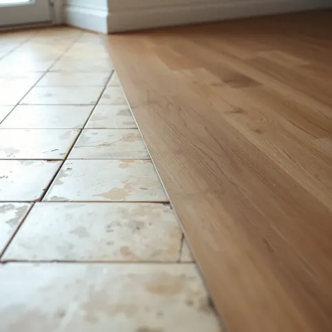 jak przykryć stare płytki na podłodze