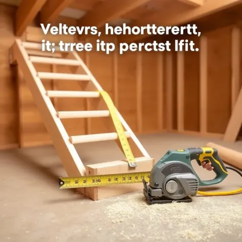 Jak skrócić schody strychowe