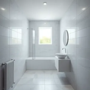 Jak ułożyć płytki w małej łazience