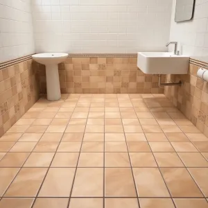 Jak ułożyć płytki w małej łazience na podłodze