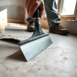 Jak usunąć lenteks z podłogi