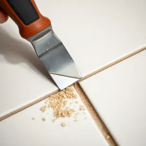 Jak usunąć starą fugę między płytkami