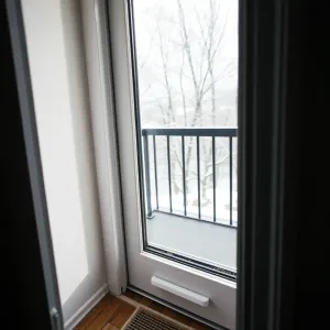 Jak uszczelnić drzwi balkonowe na zimę