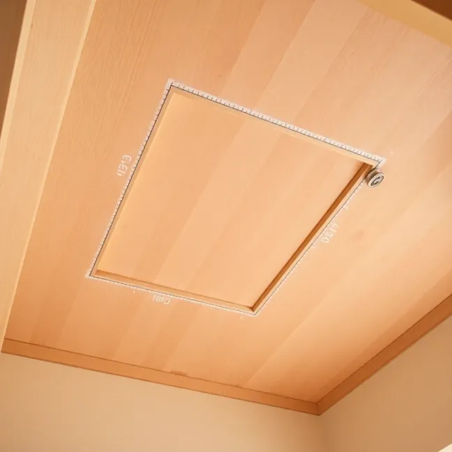 Jak wyciąć otwór w stropie na schody