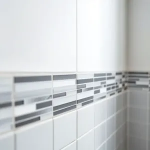 Jak wykończyć płytki w połowie ściany