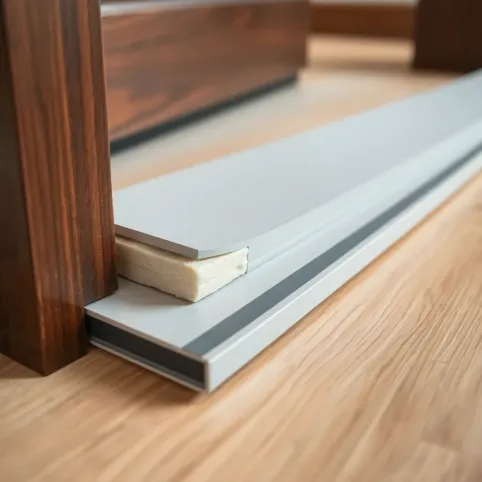 jak wykończyć próg przy drzwiach