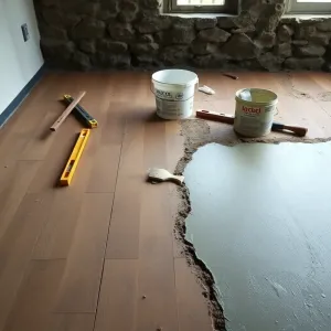 Jak wylać podłogę w starym domu