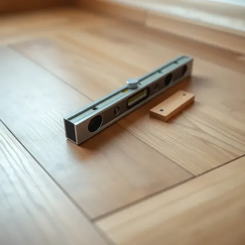 Jak wypoziomować drewnianą podłogę