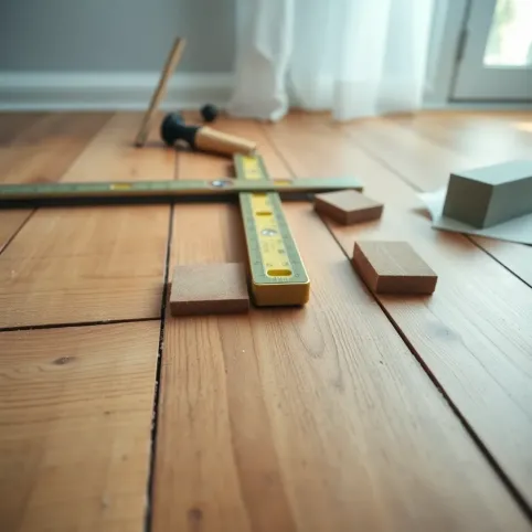Jak wyrównać drewnianą podłogę