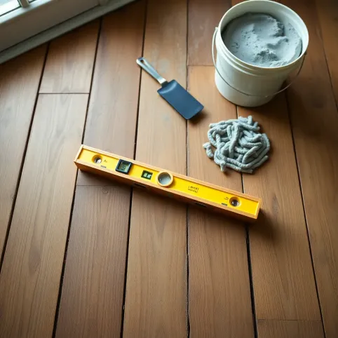 Jak wyrównać podłogę z desek