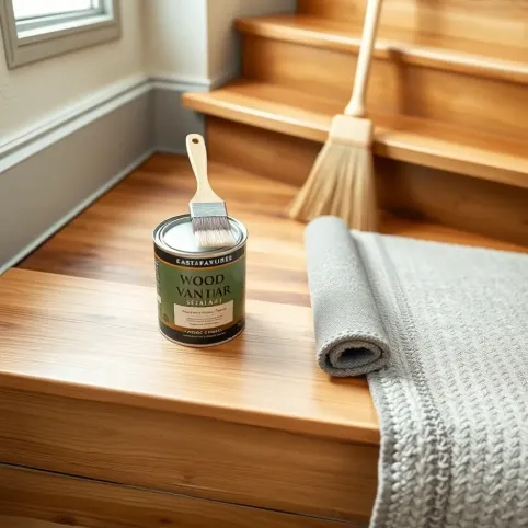 Jak zabezpieczyć drewniane schody