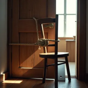 Jak zablokować drzwi żeby nikt nie wszedł