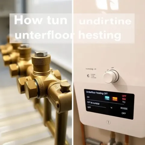 Jak zakręcić ogrzewanie podłogowe