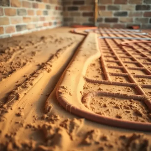 Jak zalać ogrzewanie podłogowe