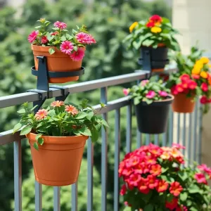 Jak zamontować doniczki na balustradzie