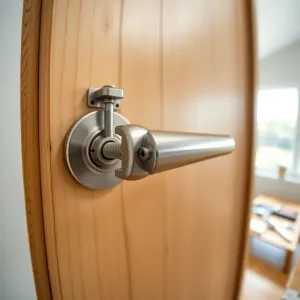 jak zamontować klamkę w drzwiach