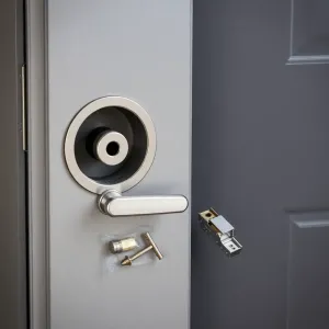 jak zamontować klamkę w drzwiach zewnętrznych