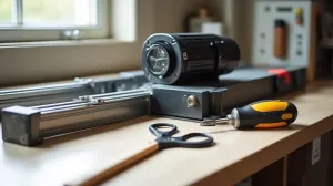 jak zamontować napęd do bramy przesuwnej