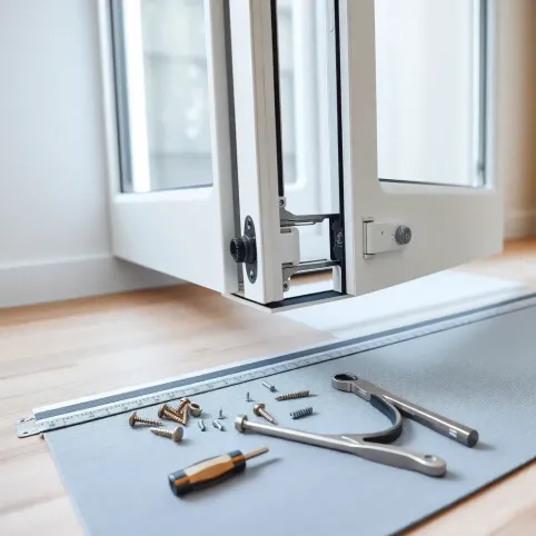 Jak zdjąć drzwi balkonowe z zawiasów