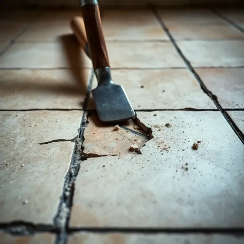 Jak zdjąć płytki z podłogi