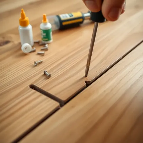 jak zlikwidować skrzypienie podłogi