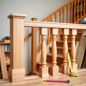 Jak zrobić balustradę drewnianą na schody