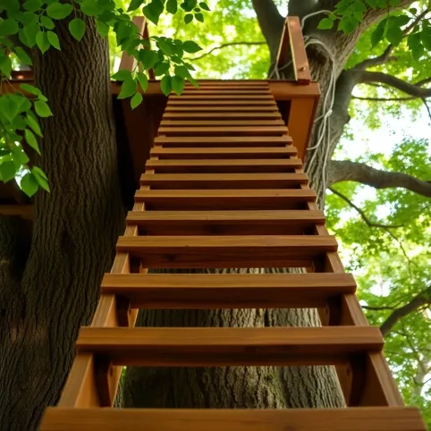 Jak zrobić schody do domku dla dzieci