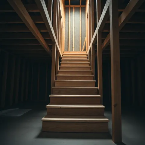 Jak zrobić schody drewniane do piwnicy