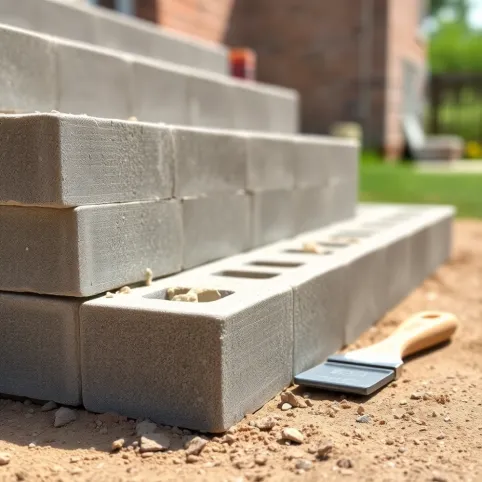 Jak zrobić schody z pustaków