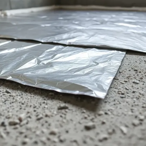 Jaka folia pod styropian na podłogę