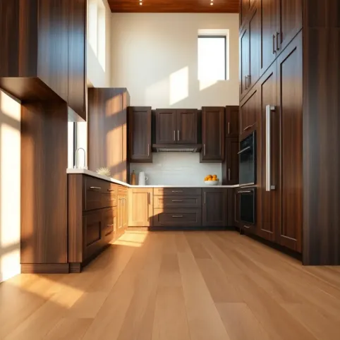 Jaka podłoga do ciemnych mebli kuchennych