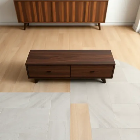 Jaka podłoga do mebli wenge