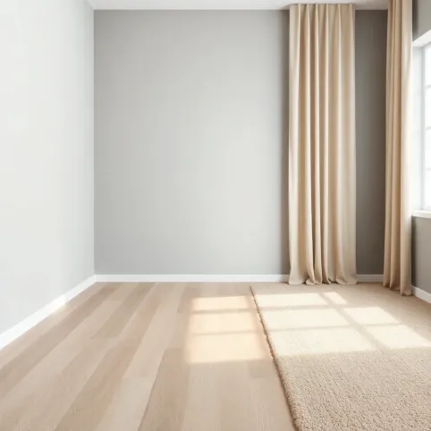 Jaka podłoga do szarych ścian