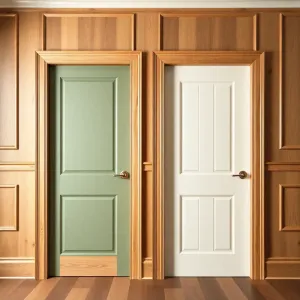 Jaki kolor drzwi do boazerii