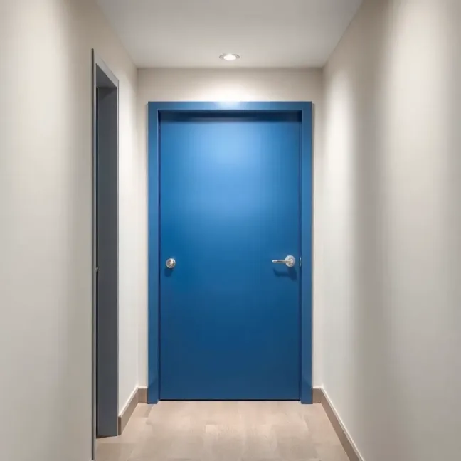 Jaki kolor drzwi wejściowych do mieszkania w bloku