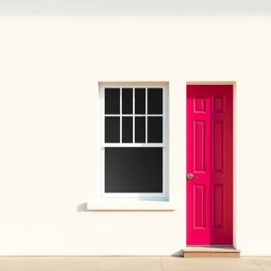 Jaki kolor drzwi zewnętrznych do białych okien