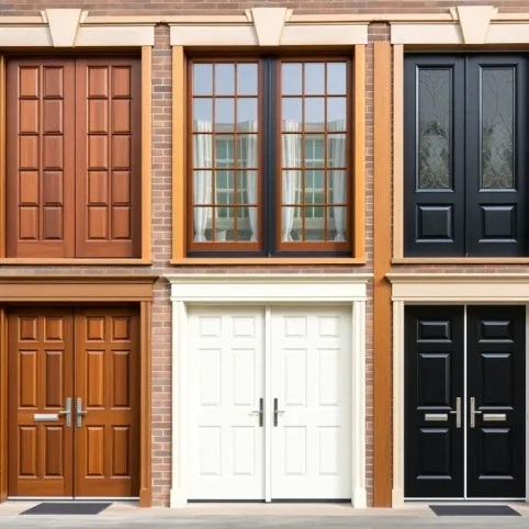 Jaki kolor drzwi zewnętrznych do okien złoty dąb