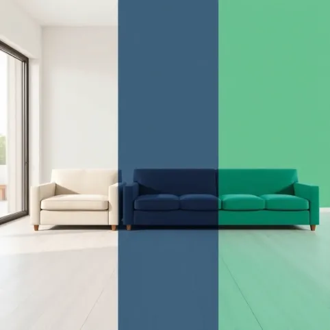 Jaki kolor kanapy do szarej podłogi