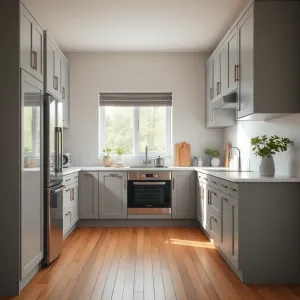 Jaki kolor kuchni do drewnianej podłogi