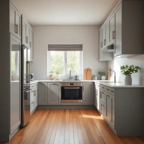 Jaki kolor kuchni do drewnianej podłogi