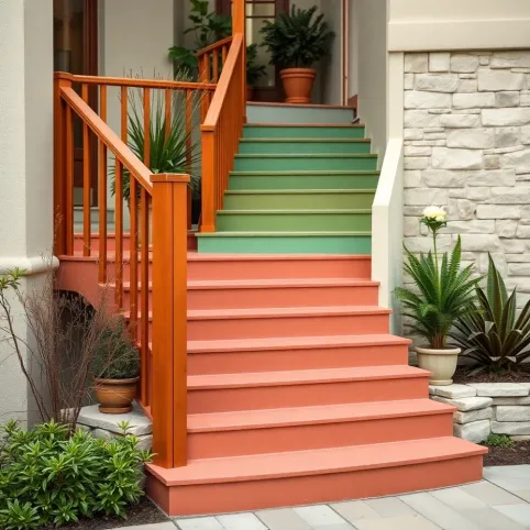 Jaki kolor schodów zewnętrznych