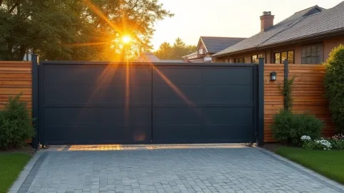 Jaki materiał na bramę przesuwną