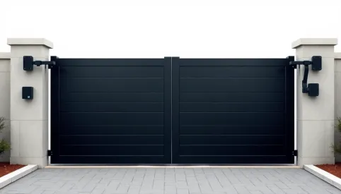 Jaki napęd do bramy dwuskrzydłowej