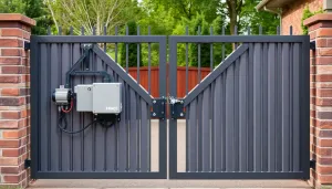 Jaki napęd do bramy dwuskrzydłowej FAAC