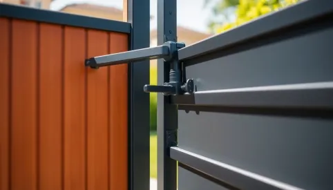 Jaki napęd do bramy dwuskrzydłowej na wąskie słupki