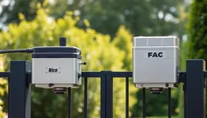 Jaki napęd do bramy dwuskrzydłowej Nice czy FAAC